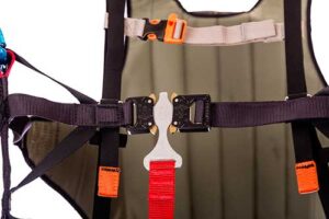 Non-forgettable safety chest strap